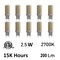 Cwi Lighting 2.5 Watt G9 LED Bulb 3000K, 10PK G9K2700-10 - alternate 1